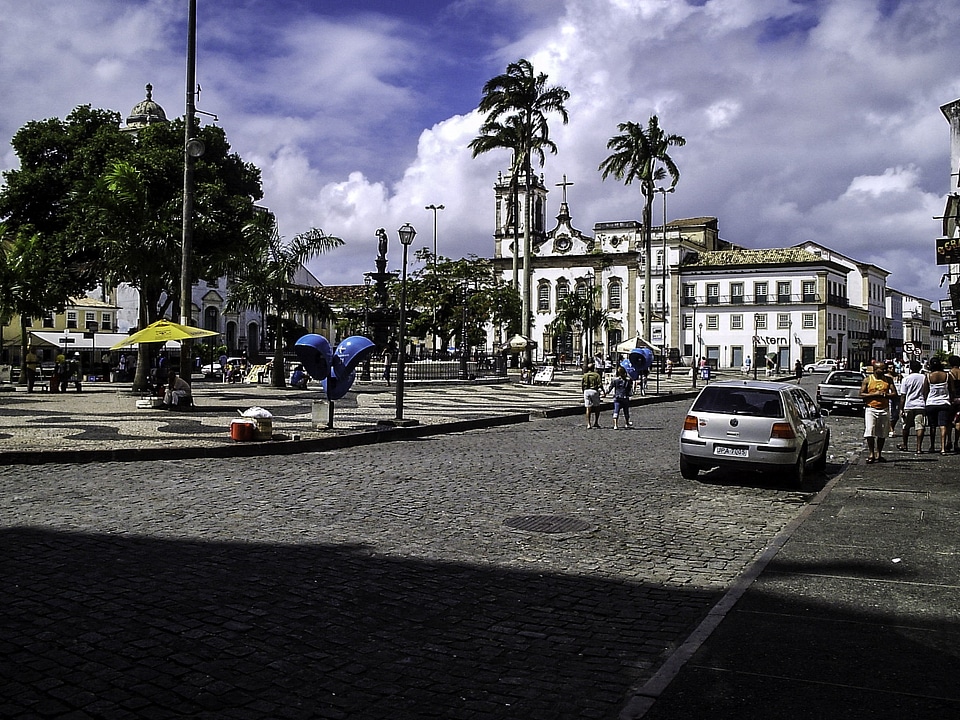 Terreiro de Jesus in Salvador, Brazil