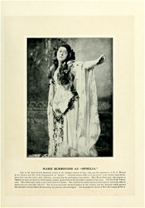 Marie Burroughs Art Portfolio 048 - Marie Burroughs as Ophelia