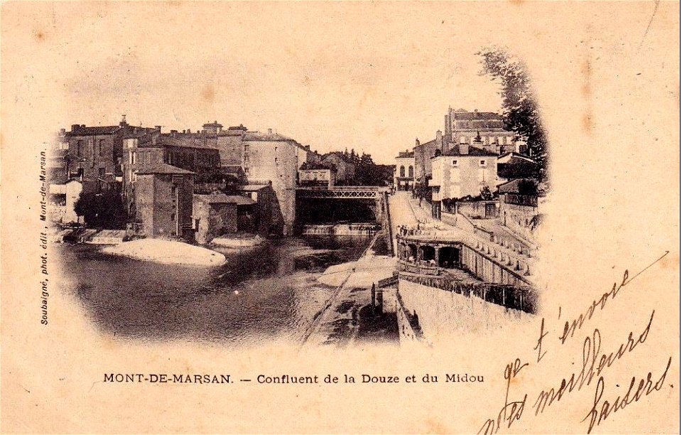 Mont-de-Marsan - Le Midou et la Douze - confluent 8