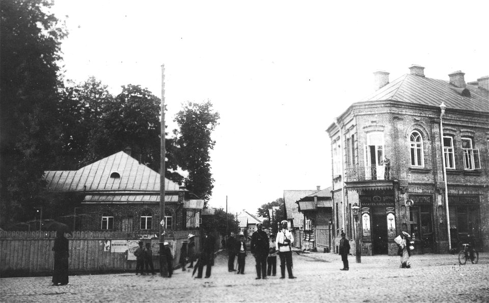 Mahiloŭ, Škłoŭskaja-Ledźkaŭskaja. Магілёў, Шклоўская-Ледзькаўская (1901-17)