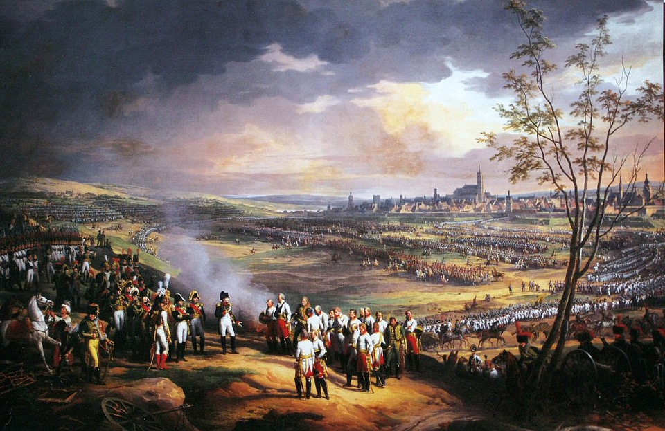 Surrender of the town of Ulm, 20 October 1805 in the Napoleonic Wars