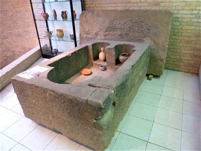 Archeologiemuseum Stein-Romeinse askist