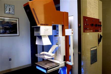 Mammography machine photo