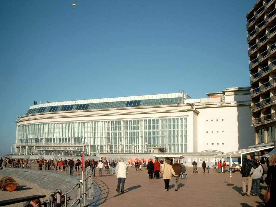 Casino Kursaal in Ostend in Belgium