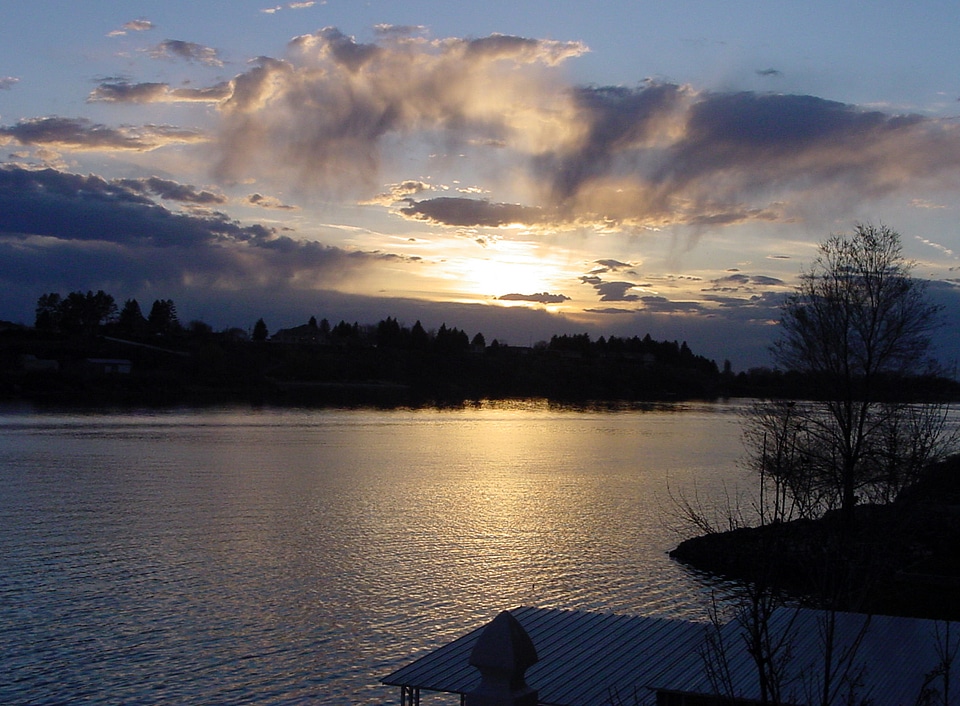 Snake River Sunset near Burley, Idaho