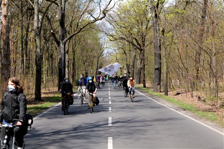 TVO stoppen bicycle demonstration Wuhletal 2021-04-25 103 photo