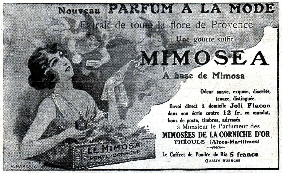 No 3905 Annonces 2, Mimosea parfum