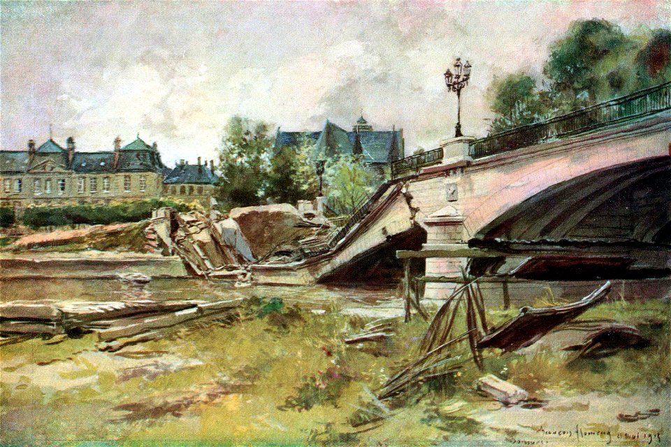 No 3791, 30 Octobre 1915, Le Pont sur l'Aisne