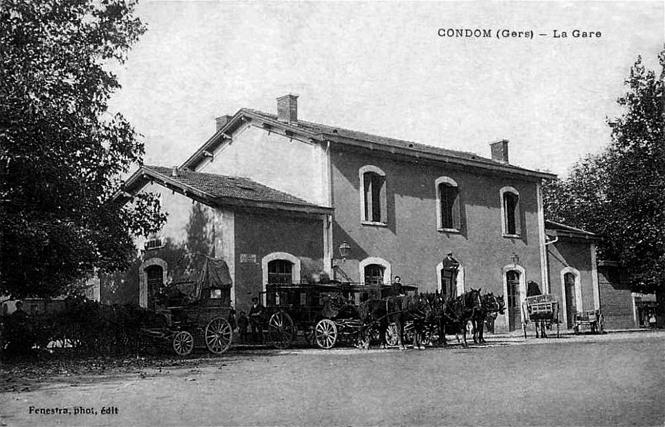 Gare-Condom-Gers-CPancienne
