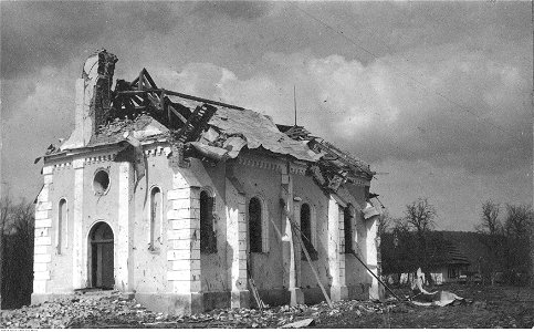 Ignacy Paweł Fudakowski - Zniszczony kościół w Galicji lub na Słowacji (94-47-1)