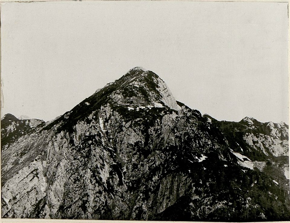 Montasch, Köpfach und Mittagskofel von der kl. Naboisscharte, IV. Teilbild (BildID 15516871)