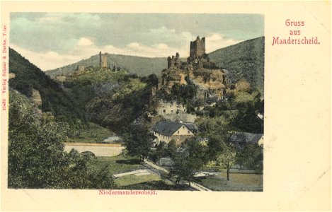 Manderscheid, Rheinland-Pfalz - Niedermanderscheid (Zeno Ansichtskarten)
