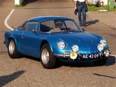 Alpine-Renault A110-1300VC dutch licence registration AE-42-09 pic1 photo