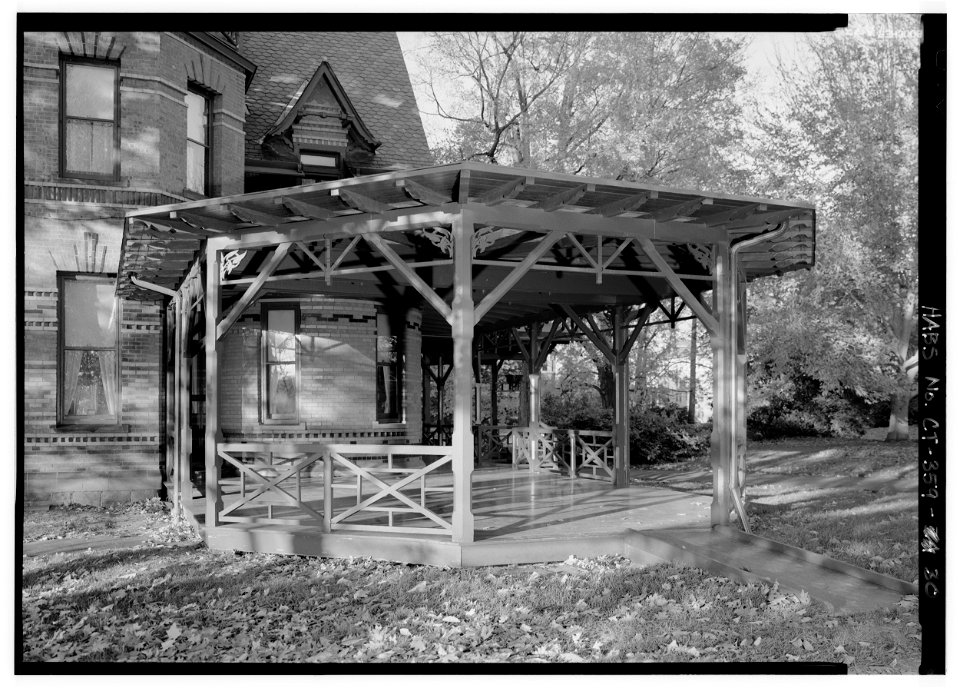 Mark Twain House - HABS photo 023172pu