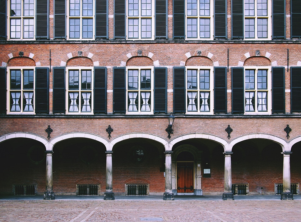 Government Building in The Hague, Netherlands