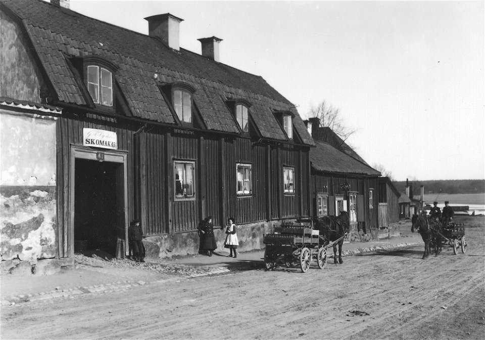 Malmgårdsvägen (nuvarande nr 61) 1906