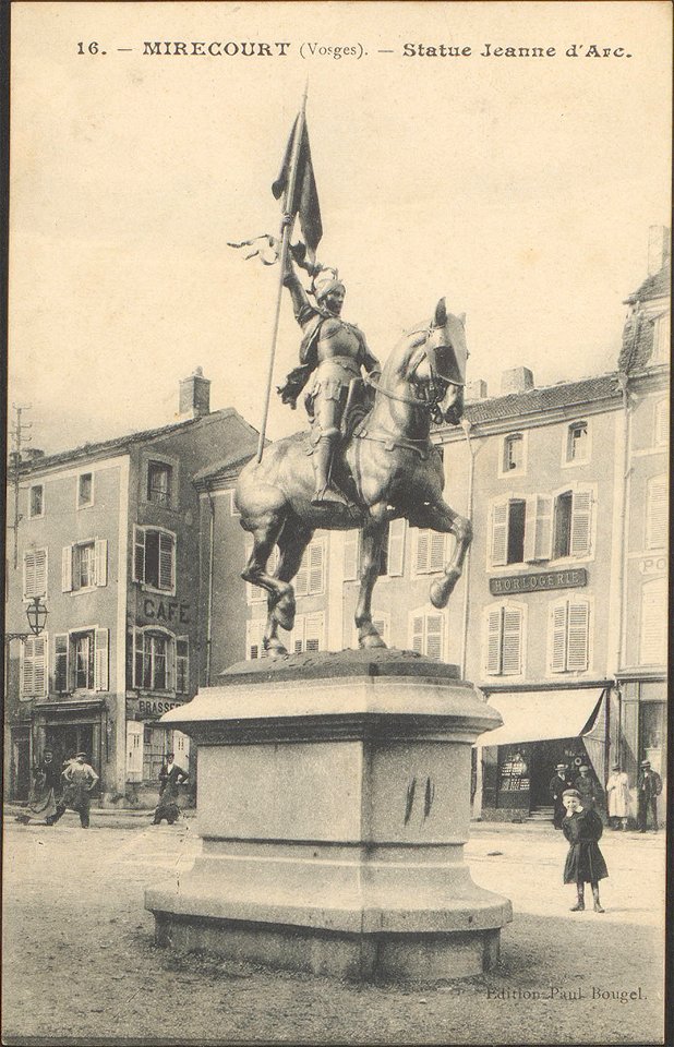 Mirecourt (Vosges), Statue Jeanne d'Arc CP 3515 PR