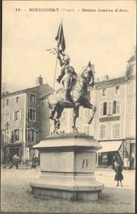 Mirecourt (Vosges), Statue Jeanne d'Arc CP 3515 PR