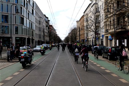 Antifascist bicycle demonstration Berlin 2021-03-28 20 photo