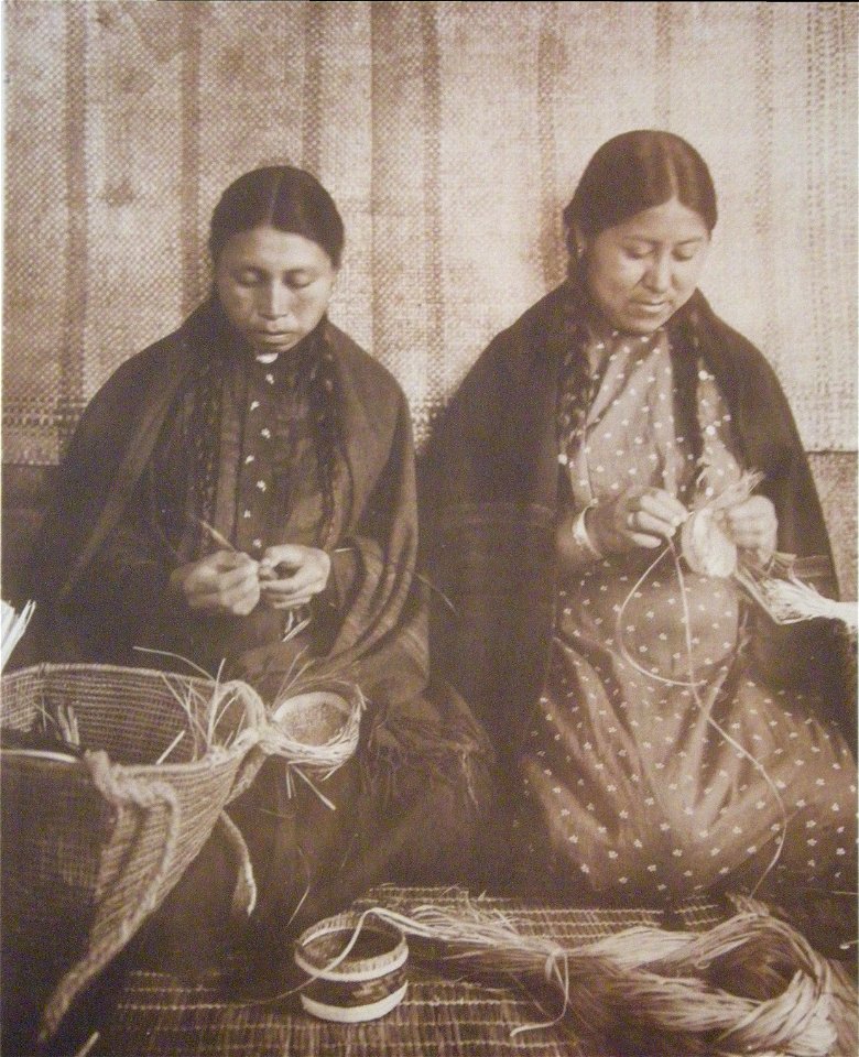 Makah Indian Basket-Weavers