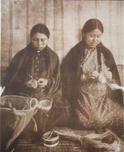 Makah Indian Basket-Weavers