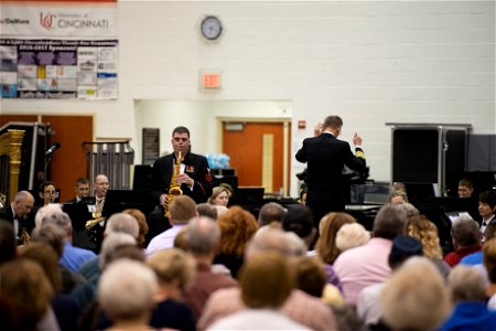 Navy Band visits Pickerington (33528219490)