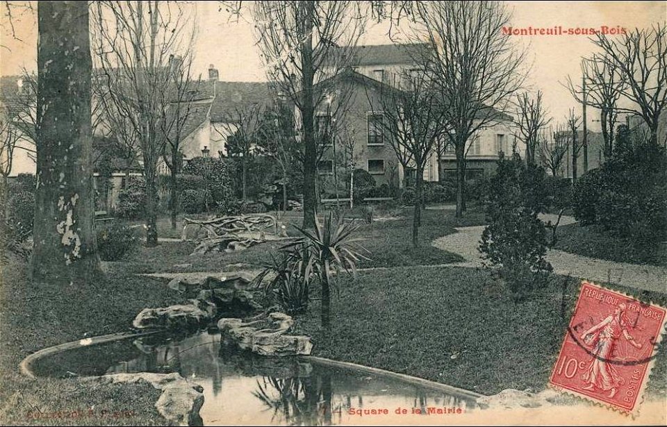 Montreuil-sous-Bois.Square de la Mairie