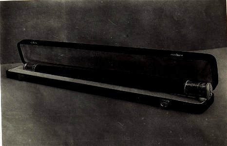 Marschallstab, den die Offiziere der Heeresgruppe ihrem Kommandanten Erzherzog Eugen anlässlich der Verleihung der Marschallswürde zum Geschenk machten. (BildID 15578064)
