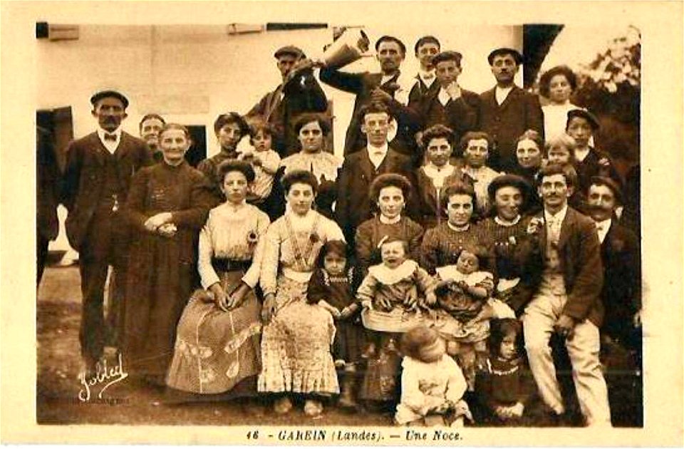 Garein (Landes) - une Noce 1