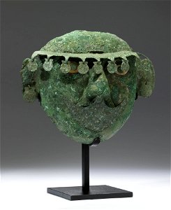 Moche - Mask Adornment - Walters 2009203 - Three Quarter Right