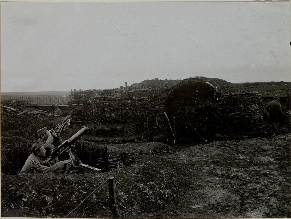 Maschinengewehr für Fliegerabwehr. Inf.Rgt.Nro.20. (BildID 15450877)