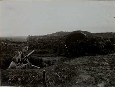 Maschinengewehr für Fliegerabwehr. Inf.Rgt.Nro.20. (BildID 15450877)