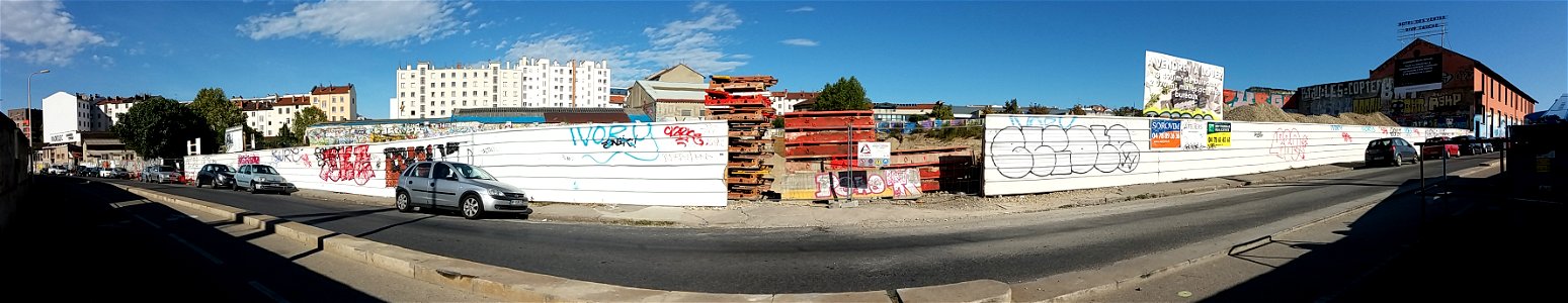 Lyon 7e - Rue Paul Duvivier, panorama du côté est