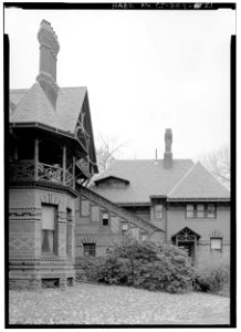 Mark Twain House - HABS photo 023163pu