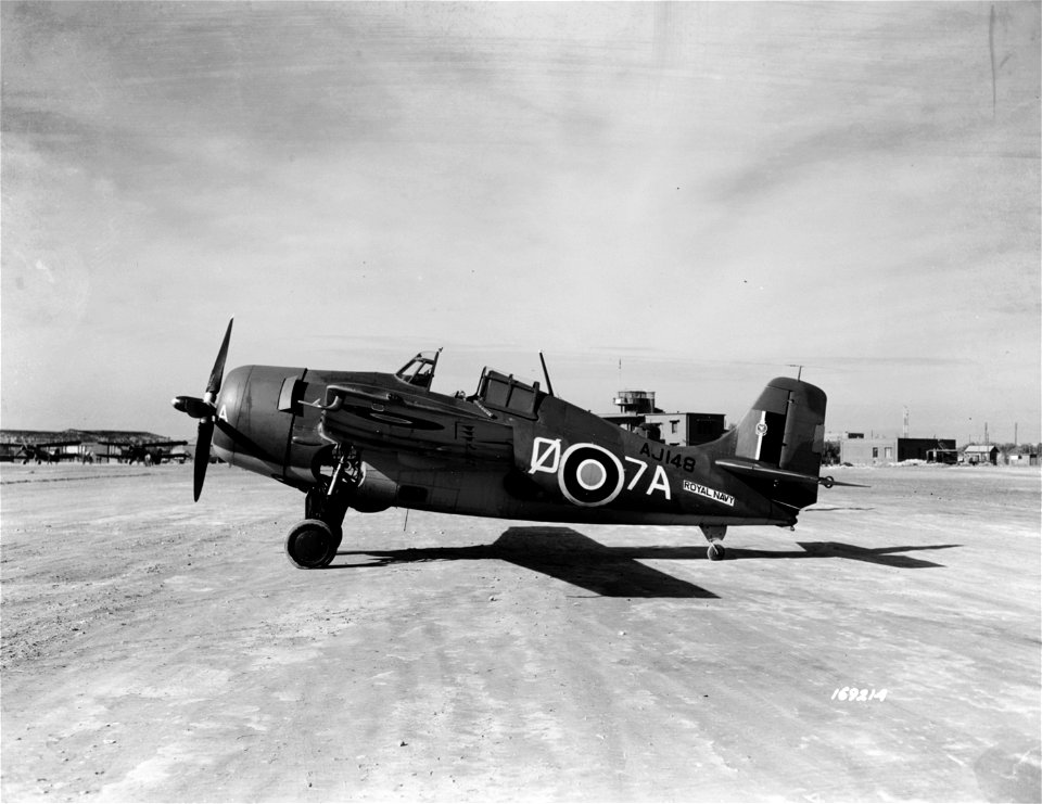 Martlet Mk II 888 Sqn HMS Formidable Oran Dec. 1942