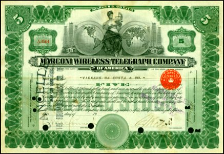 Marconi Wireless Telegraph 1916