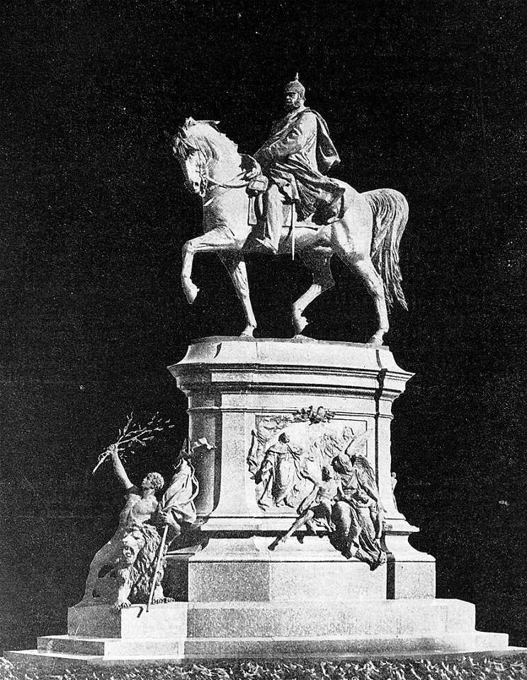 Mannheim Denkmal Kaiser Wilhelm I (1894)