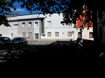 Lyon 7e - Rue des Girondins, immeuble à démolir rue Félix Brun