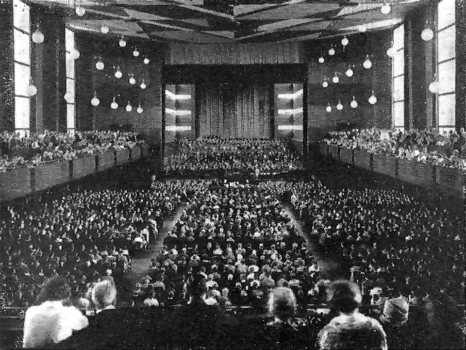 Magdeburg Stadthalle Festsaal bei Konzert