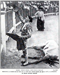 Madrid. Vicente Segura, nuevo espada mejicano, de Goñi