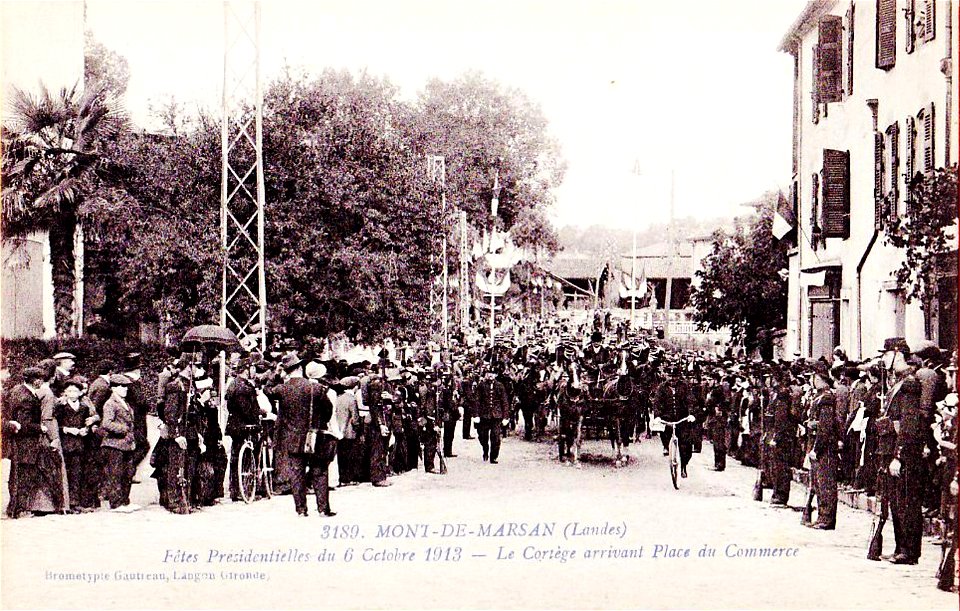 Mont-de-Marsan - Fêtes Présdentielles du 6 octobre 1913 4