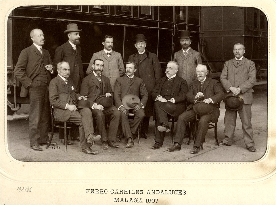Malaga, Ferrocarriles Andaluces (J David, 1907) - 3