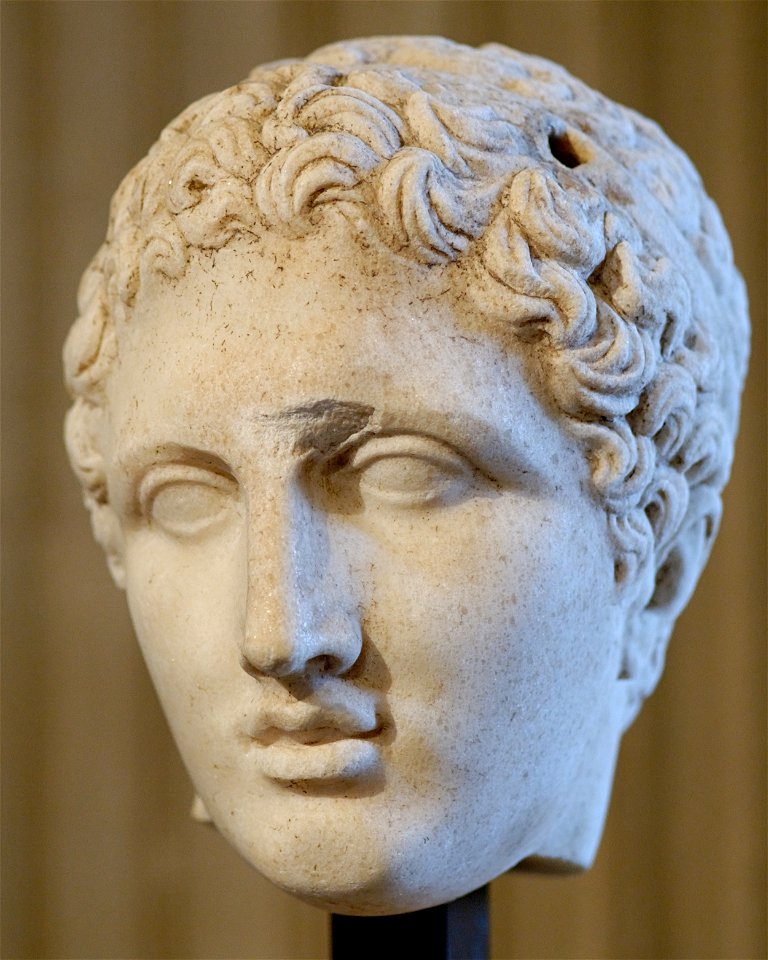 Male head Louvre Ma3293