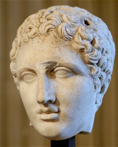 Male head Louvre Ma3293