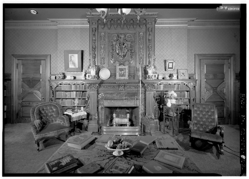Mark Twain House - HABS photo 023205pu