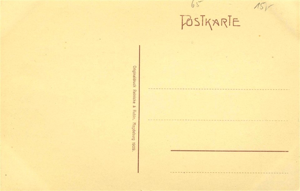 Mainz, Rheinland-Pfalz - Kaiserstraße (back) (Zeno Ansichtskarten)