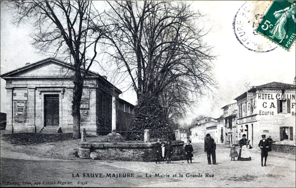 La Sauve-Majeure - grande rue 1