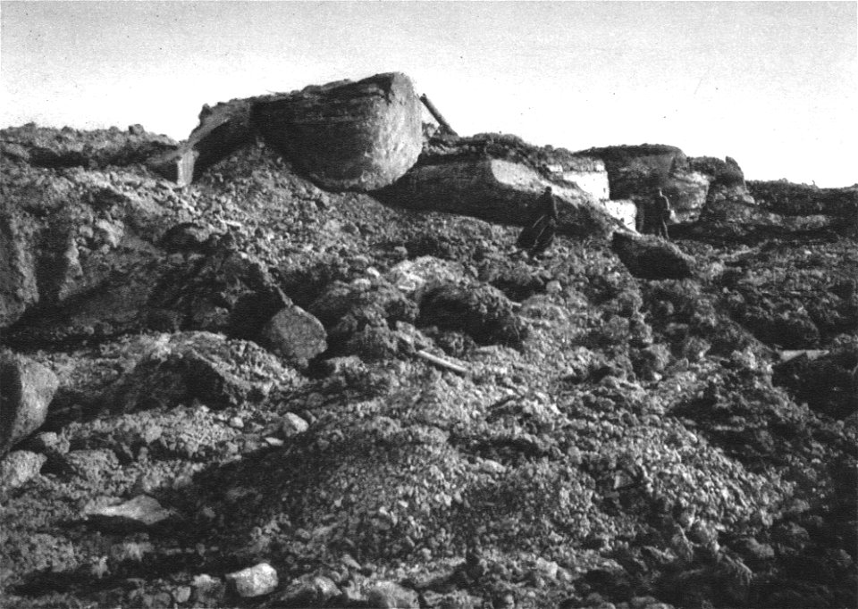 Mitte Dezember 1916 hatten die abgekämpften deutschen Divisionen Vacherauville aufgeben müssen