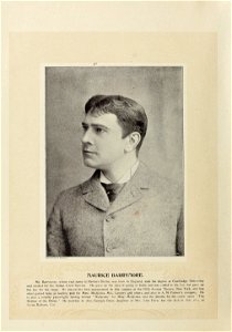 Marie Burroughs Art Portfolio 005 - Maurice Barrymore