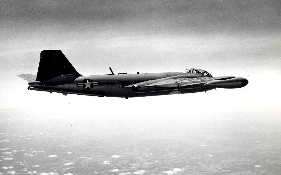 Martin B-57C Canberra in flight (SN 53-3844) 061026-F-1234P-017